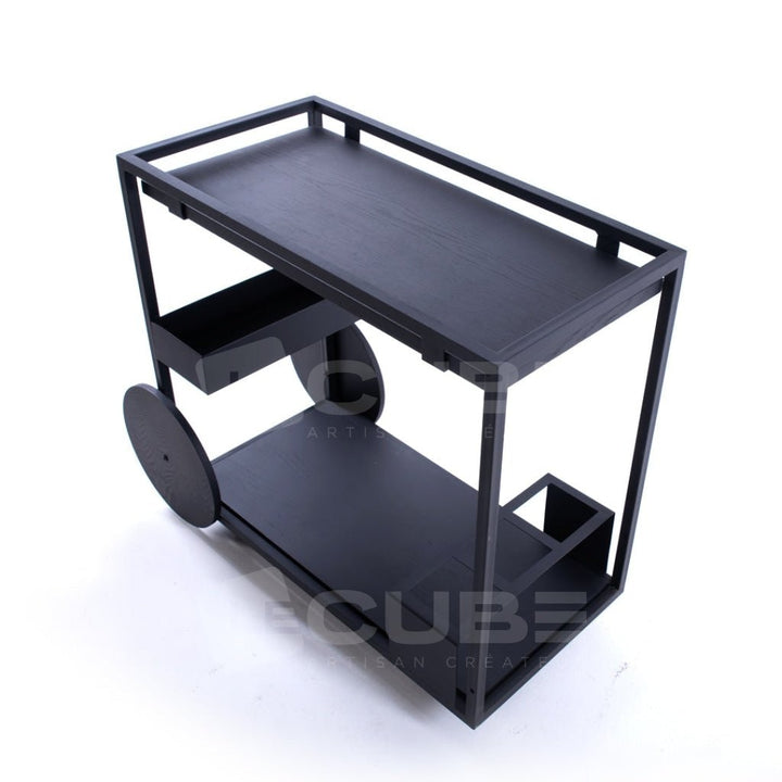Desserte amovible STEEL Black Edition - Le Cube Artisan Créateur
