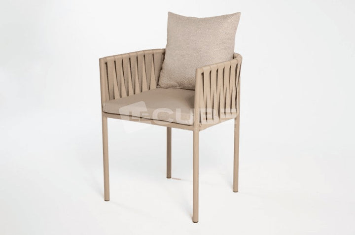 Chaise GAÏA beige - Le Cube Artisan Créateur