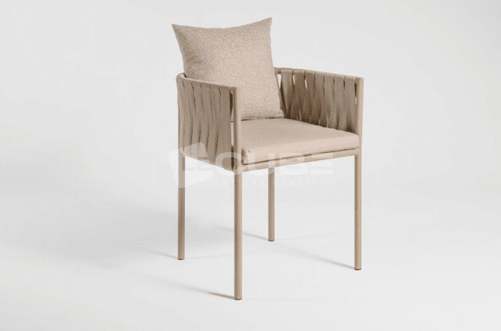 Chaise GAÏA beige - Le Cube Artisan Créateur