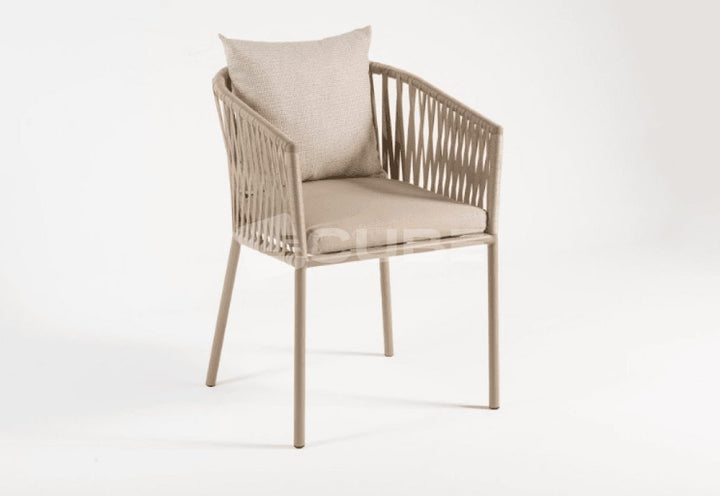 Chaise IRIS beige - Le Cube Artisan Créateur