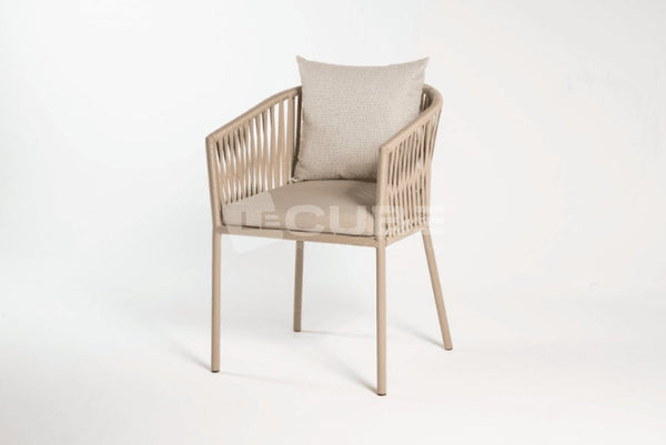 Chaise IRIS beige - Le Cube Artisan Créateur