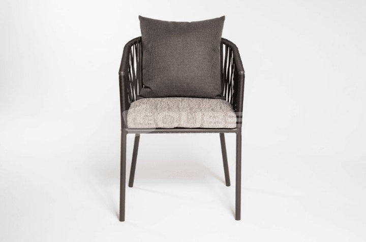 Chaise IRIS gris anthracite - Le Cube Artisan Créateur