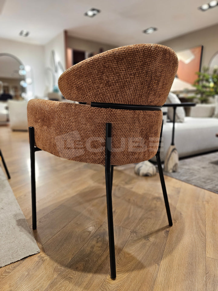 Chaise MARIANA terracotta Chaise