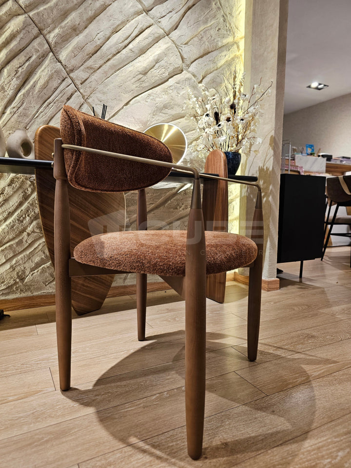 Chaise Melina terracotta Chaise