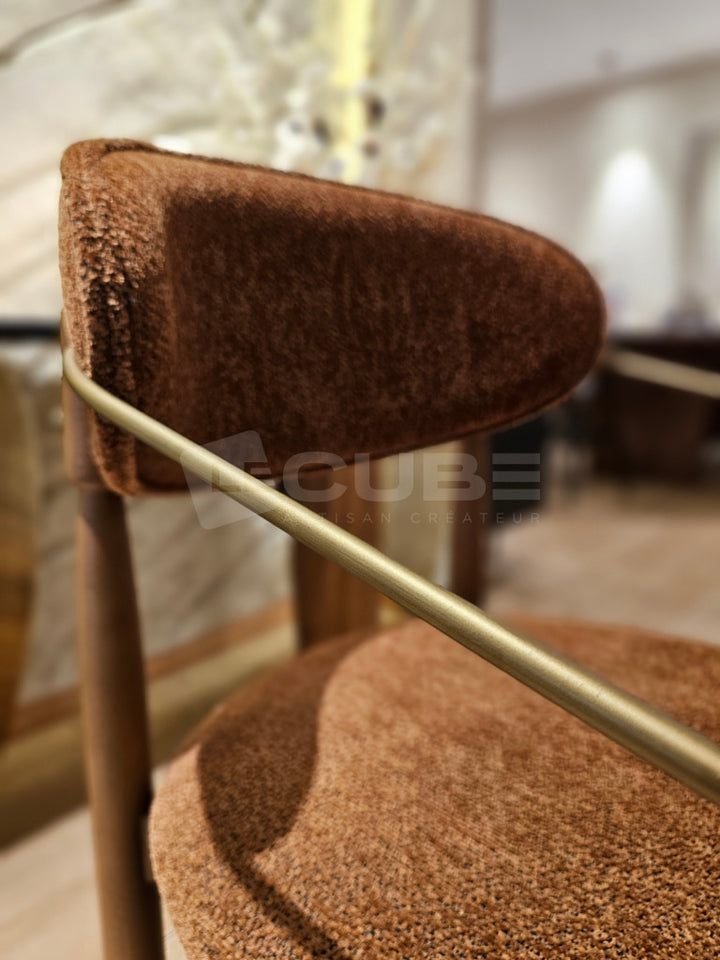 Chaise Melina terracotta Chaise