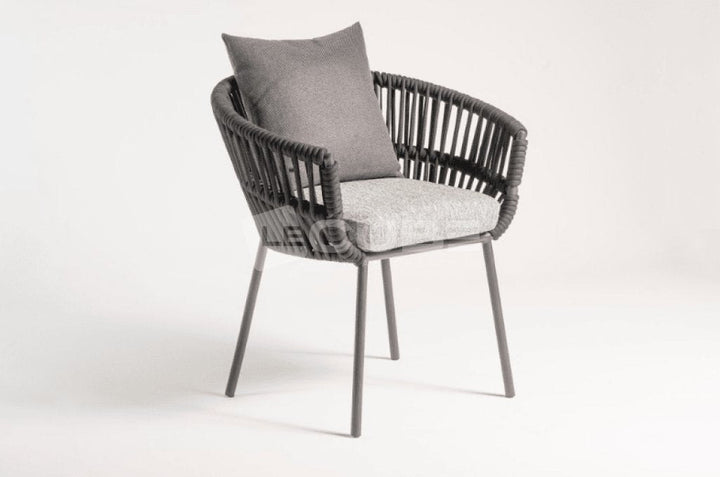 Chaise SANDRA gris anthracite - Le Cube Artisan Créateur