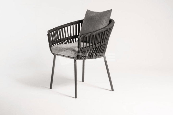 Chaise SANDRA gris anthracite - Le Cube Artisan Créateur