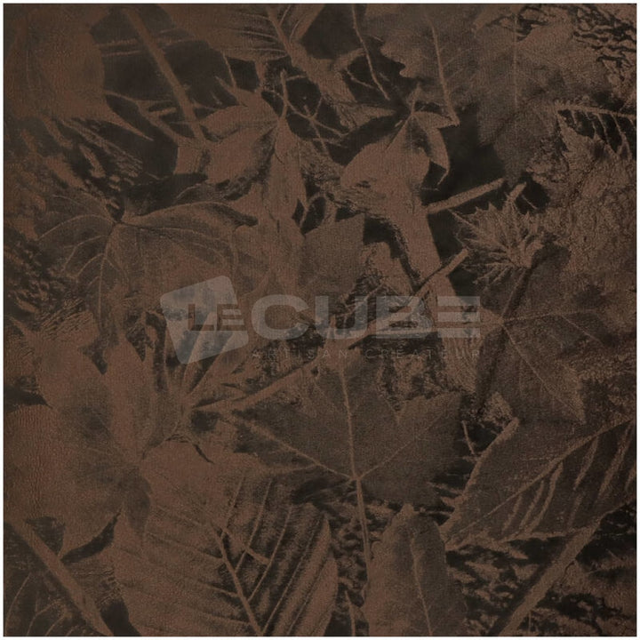 Coussin Velvet Leaves - Le Cube Artisan Créateur