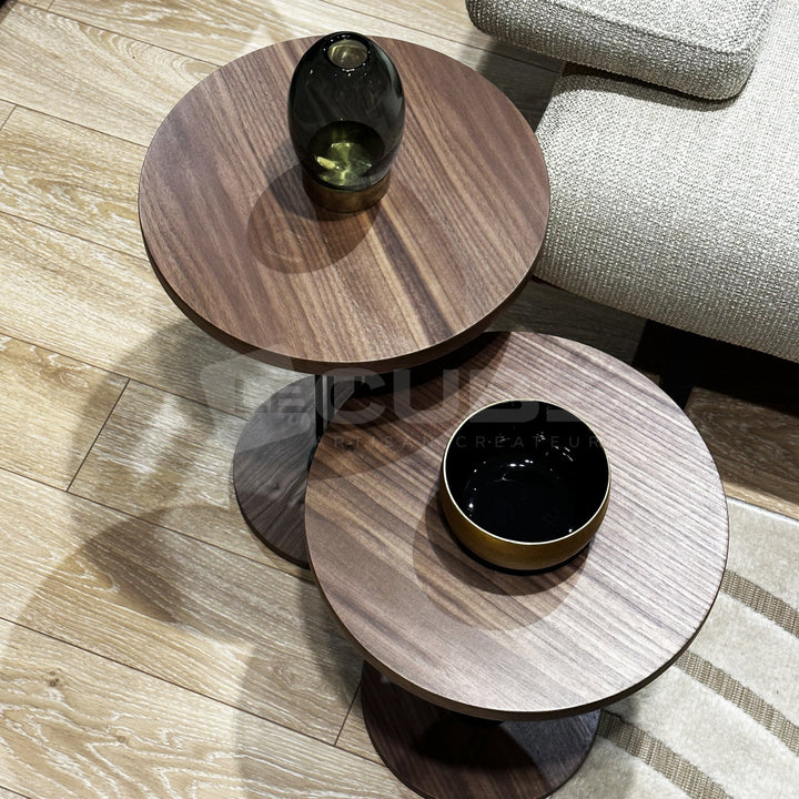 Duo de tables d'appoint Aurelio - Le Cube Artisan Créateur