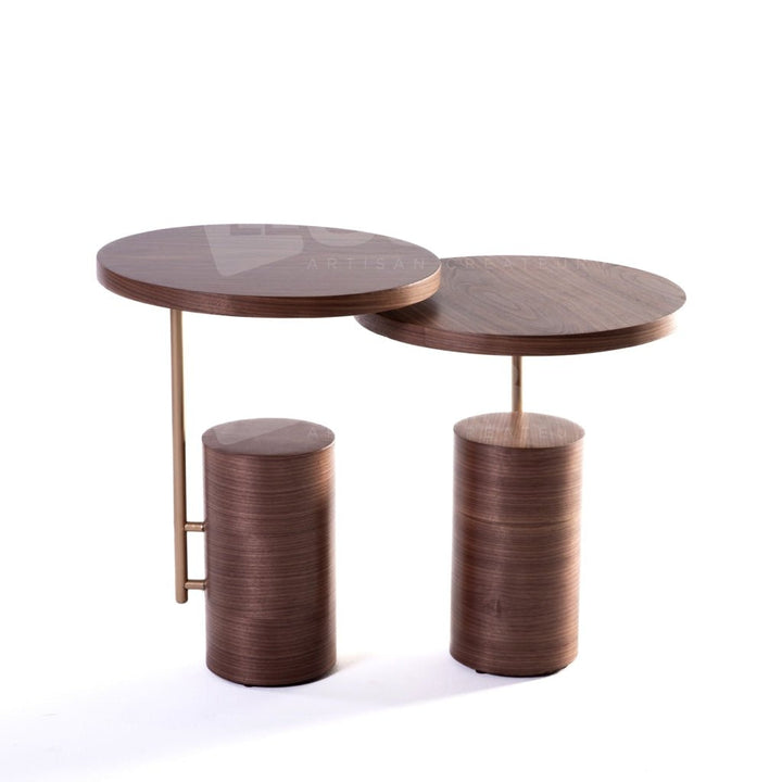 Duo de tables d'appoint PACHA - Le Cube Artisan Créateur