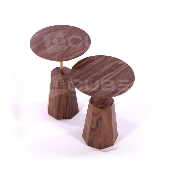 Duo Tables d'appoint GALA - Le Cube Artisan Créateur