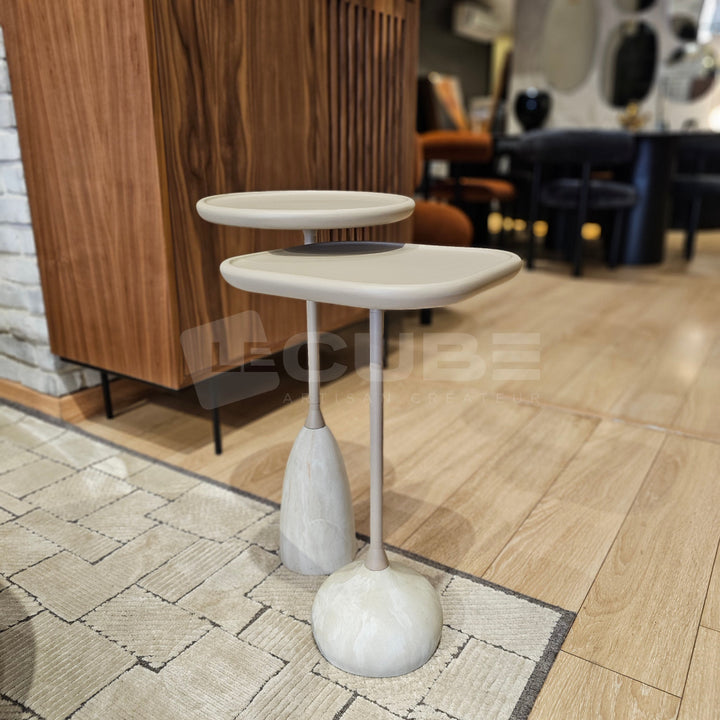 Duo Tables D’appoint Hydro Beige Table