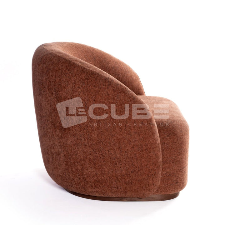 Fauteuil GORDON Terracotta - Le Cube Artisan Créateur