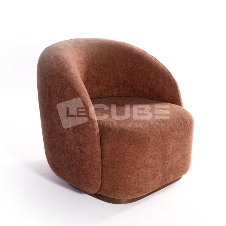 Fauteuil GORDON Terracotta - Le Cube Artisan Créateur