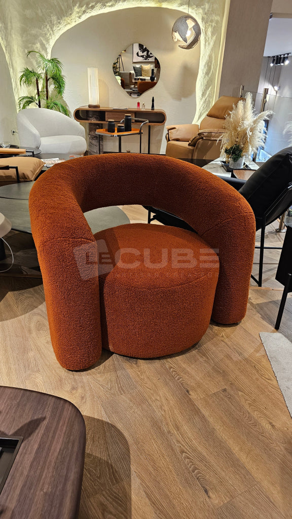 Fauteuil Judy Terracotta