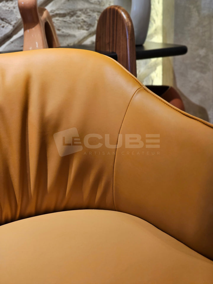 Fauteuil Varelo Camel Fauteuil