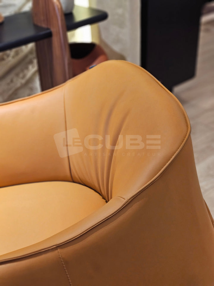Fauteuil Varelo Camel Fauteuil