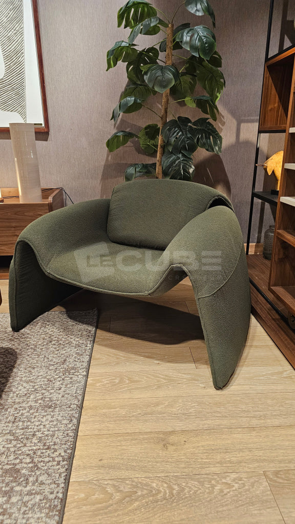 Fauteuil Venoto vert olive Fauteuil