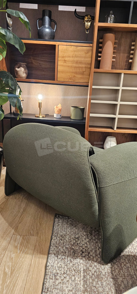 Fauteuil Venoto vert olive Fauteuil