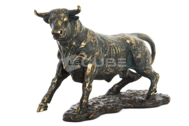 Figurine en résine BULL - Le Cube Artisan Créateur