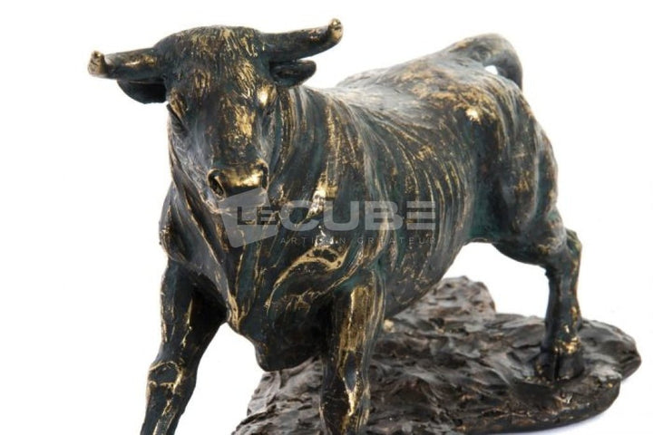 Figurine en résine BULL - Le Cube Artisan Créateur