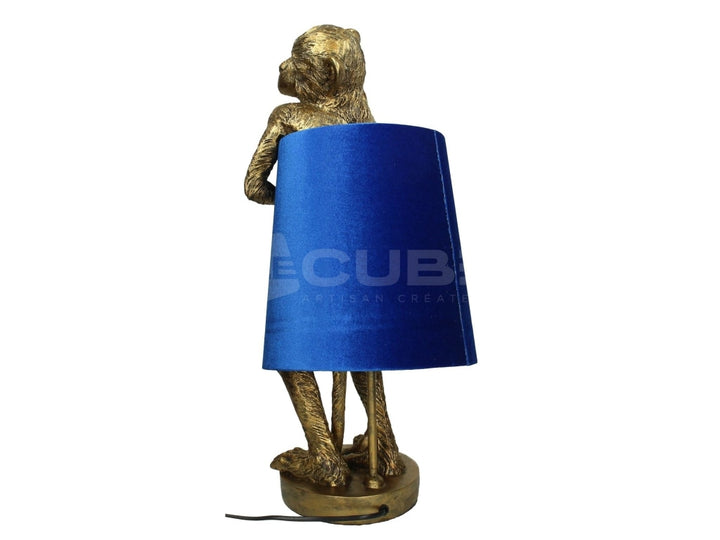 Lampe de table Blue Monkey - Le Cube Artisan Créateur