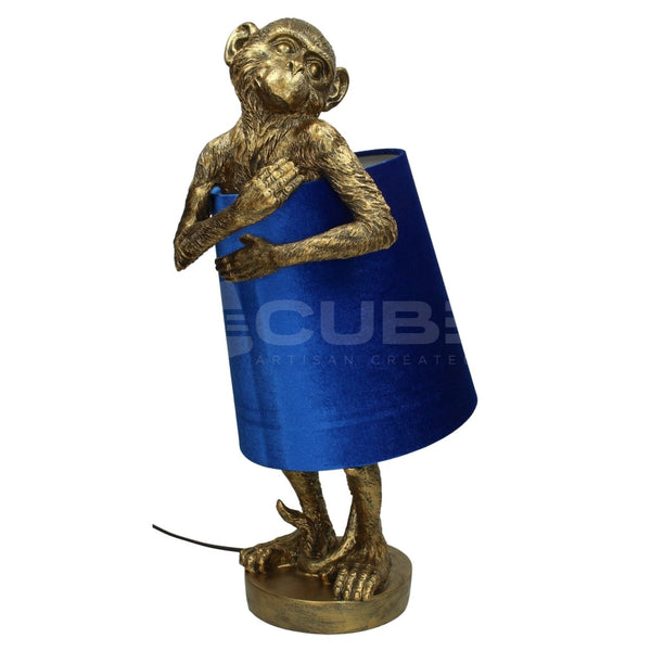 Lampe de table Blue Monkey - Le Cube Artisan Créateur