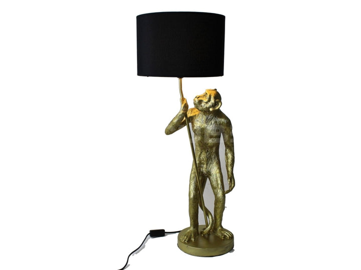 Lampe de table Gold Monkey - Le Cube Artisan Créateur