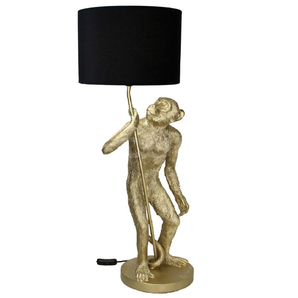 Lampe de table Gold Monkey - Le Cube Artisan Créateur