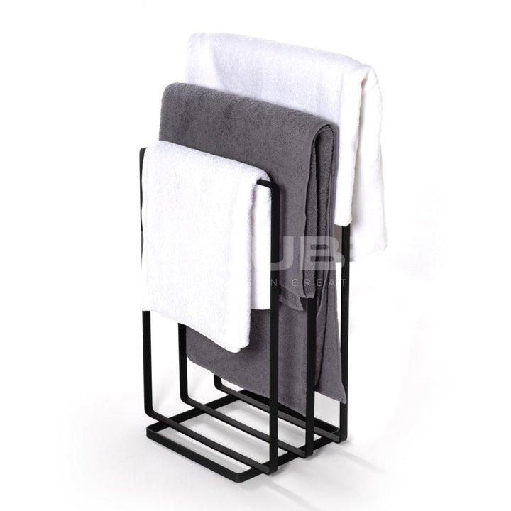 Porte serviette noir EDDY - Le Cube Artisan Créateur