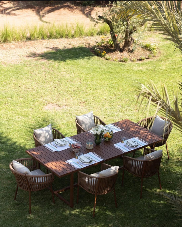 Table à manger de jardin Louisa