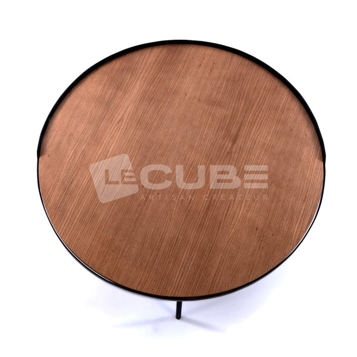 Table basse ronde « OPUS » - Le Cube Artisan Créateur