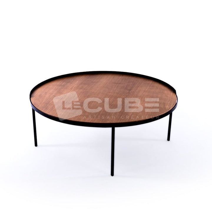 Table basse ronde « OPUS » - Le Cube Artisan Créateur