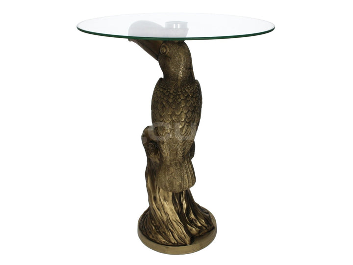 Table d'appoint Toucan d'Or - Le Cube Artisan Créateur