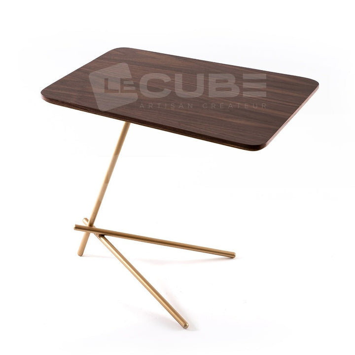 Table d'appoint Wallnut - Le Cube Artisan Créateur