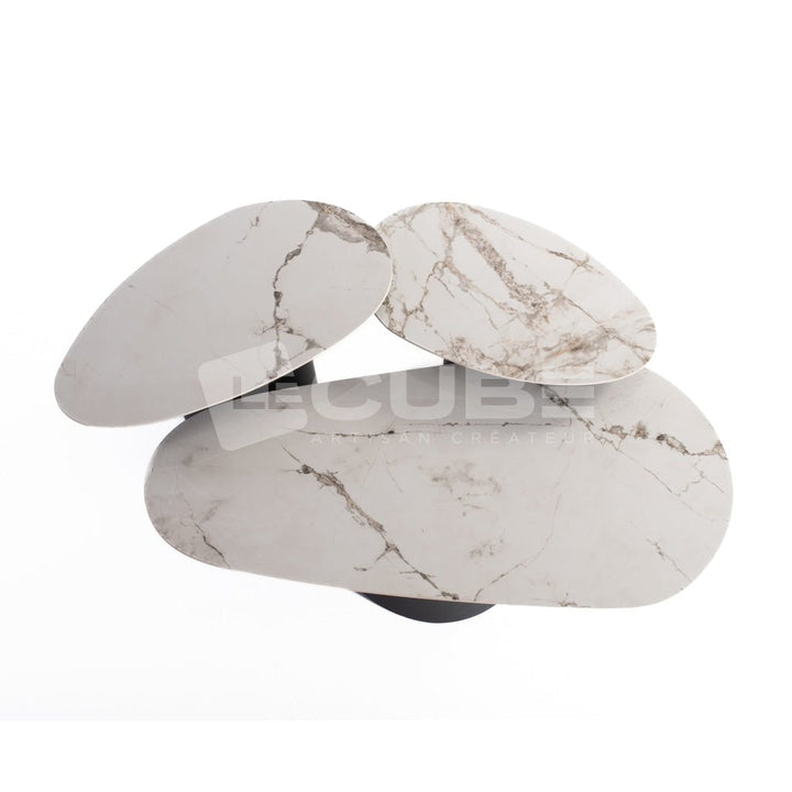 Trio de tables basses ARIANA - Le Cube Artisan Créateur