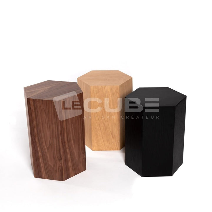 Trio de tables d'appoint LORENZO - Le Cube Artisan Créateur