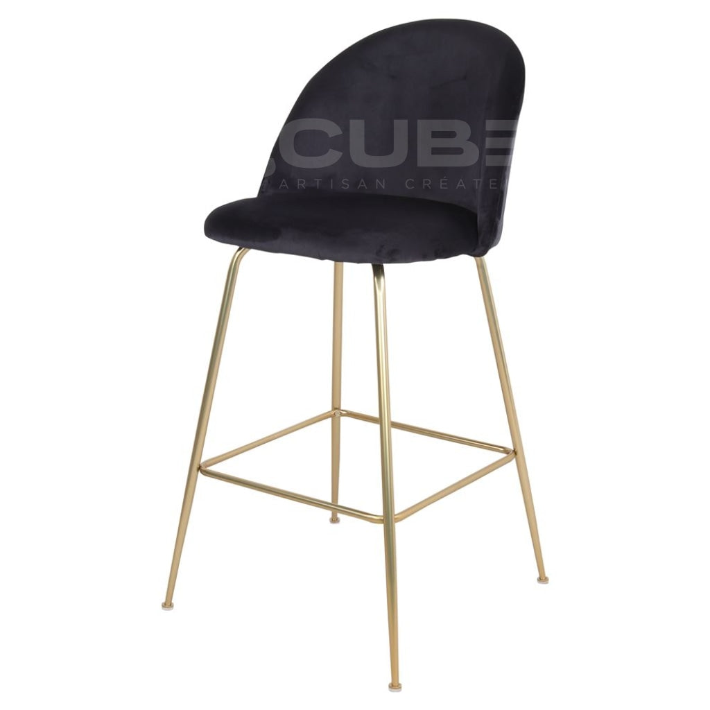 Chaise Vilma - Bleu Marine - Le Cube Artisan Créateur